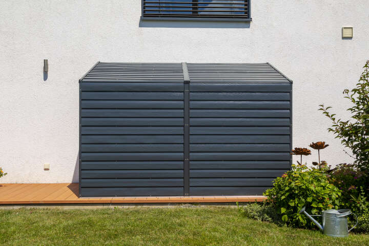 SPACEMAKER Anlehngerätehaus